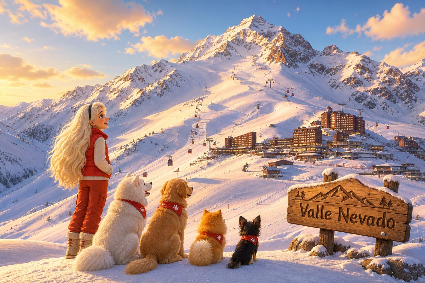 Valle Nevado, a grande estação de montanha