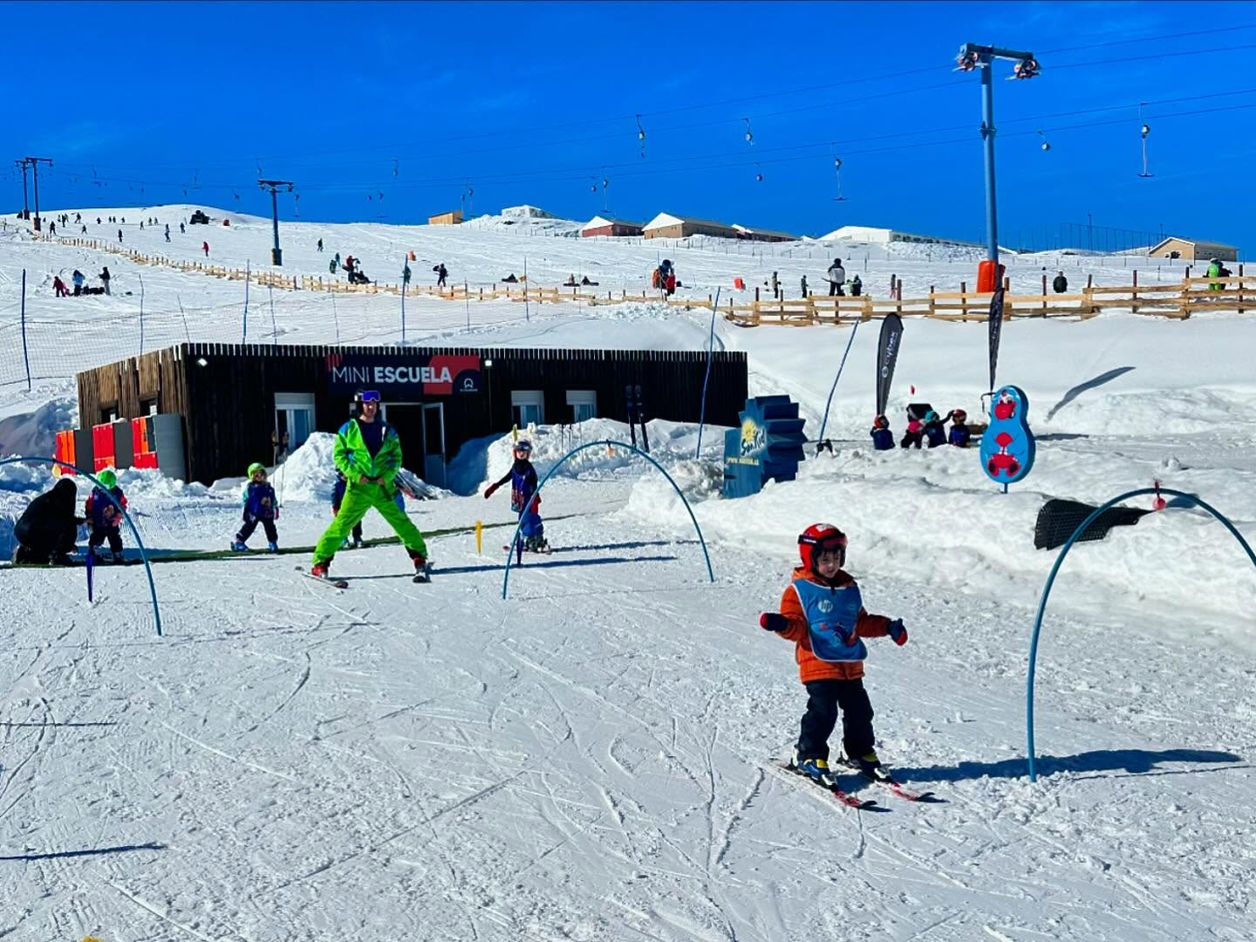 Pista para crianças em El Colorado