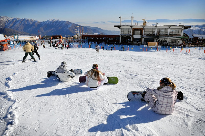 Pista para iniciantes em El Colorado